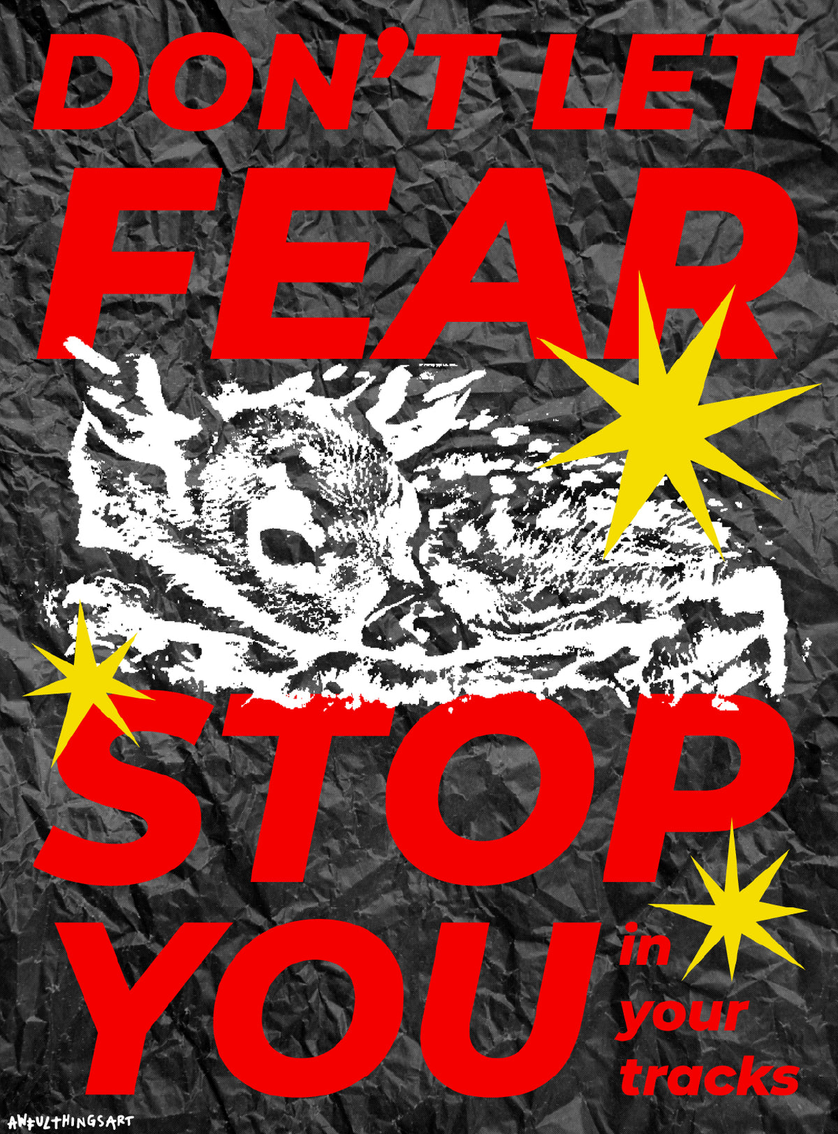 NO FEAR POSTER #1